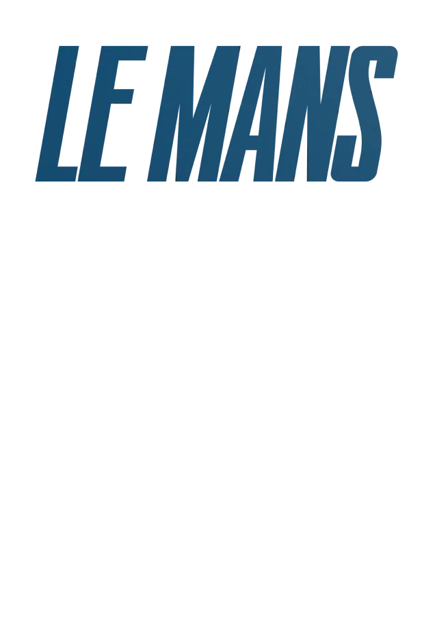 Le Mans poster text